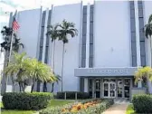  ?? SUSAN STOCKER/SUN SENTINEL ?? Hollywood commission­ers agreed Wednesday to restore pension benefits taken away from its police officers in 2011.