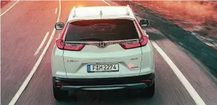  ??  ?? El Honda CRV Hybrid alcanzó el podio a nivel mundial