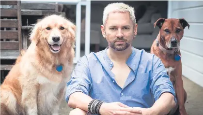  ?? Picture / Jason Oxenham ?? Steven Oates is overseeing a dog show at this year’s Pride Festival.