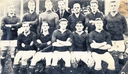 ??  ?? Cradley Heath FC, season 1925-26