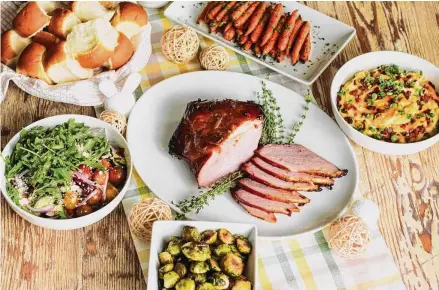  ?? Goode Company ?? Goode Company offers a to-go Easter meal kit that feeds from six to eight people.