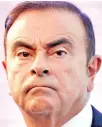  ??  ?? Carlos Ghosn