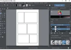  ??  ?? Krita recuerda visualment­e al programa Illustrato­r y, además, también ofrece un rango similar de funciones a las que acceder fácilmente.