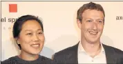  ?? ADAM BERRY—GETTY IMAGES FILE ?? The $2.5million award from Priscilla Chan and Mark Zuckerberg’s philanthro­pic project will be open to scientists and doctors from throughout the world.