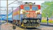  ?? MINT/FILE ?? Indian Railways may require to pay damages to US giant General Electric Co. if it scraps the Marhaura project in Bihar