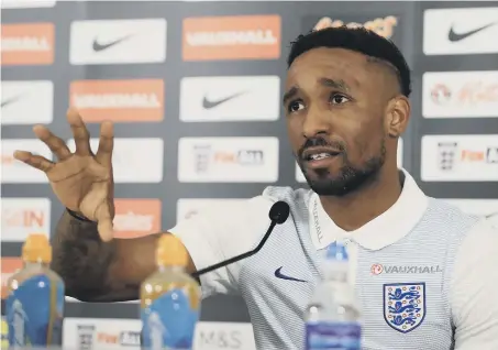  ??  ?? Jermain Defoe yesterday