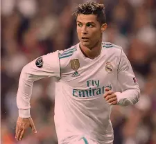  ??  ?? Cristiano Ronaldo, 33, al Real dal 2009, 450 reti in blanco