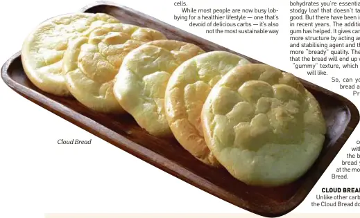  ??  ?? Cloud Bread