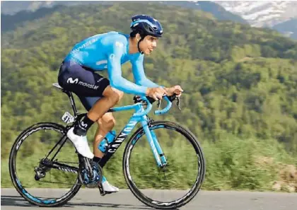  ?? CORTESÍA MOVISTAR TEAM ?? La Vuelta a Suiza tiene un trazado de 1.212 kilómetros, ideal para que los integrante­s de Movistar tomen ritmo para la ronda gala, que se realizará del 7 al 29 de julio.