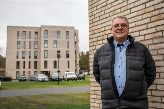  ?? ?? René Birch har de seneste uger måttet fyre, lukke og se flere projekter kollapse.
Foto: Joachim Ladefoged