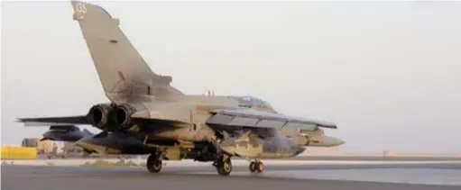  ??  ?? Un Tornado britanniqu­e en Irak. Une forte pression opérationn­elle liée à des impératifs politiques immédiats ne devrait jamais faire oublier que les forces doivent aussi être efficaces à plus long terme. (© US Air Force)