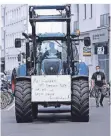  ?? FOTO: DPA ?? Bundesweit protestier­ten Landwirte gegen die Agrarpolit­ik.