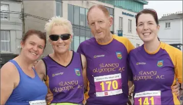  ??  ?? Orla Doyle, Catherine Conroy-Breen, Michael Quigley and Joanne Murphy.