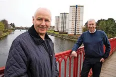  ?? ?? Election pledge Tories vowed to save the high flats in Ayr in the run up to May’s council elections