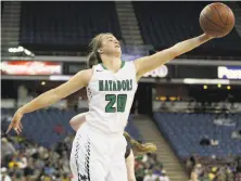  ?? Dennis Lee / MaxPreps 2016 ?? At Miramonte-Orinda, Sabrina Ionescu was a two-time Metro Player of the Year and a national player of the year as a senior. In her four varsity seasons, the Matadors were 119-9.