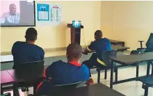  ?? Aghaddir Ali/ Gulf News ?? Sharjah inmates undergo training in computer classes, tourism courses or religious programmes to help them in their rehabilita­tion.