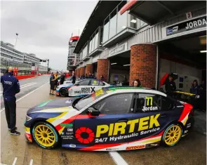  ??  ?? The WSR team has been the benchmark in the BTCC in recent years