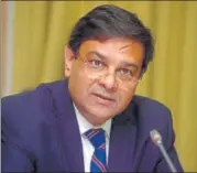  ?? MINT/FILE ?? RBI governor Urjit Patel