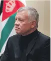  ?? ?? King Abdullah says Jordan must pursue political reforms