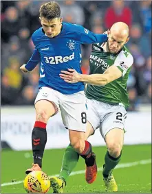  ??  ?? Hibs travel to Ibrox to face Rangers this afternoon