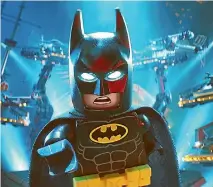  ?? WARNER BROS ?? The Lego Batman Movie continues the Danish brick’s takeover of cinema.