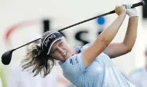  ?? KATIE RAUSCH/THE ASSOCIATED PRESS ?? Brooke Henderson of Smiths Falls, Ont. is one of two Canadians teeing it up at the Women’s British Open beginning Thursday in Lancashire, England.