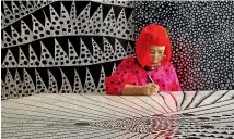  ??  ?? Kusama: Infinity looks at the life and works of Japanese artist Yayoi Kusama.