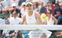  ?? OLI SCARFF/AFP/GETTY IMAGES ?? Genie Bouchard took a parting shot over her loss at Wimbledon: “It’s definitely not the end of my career like some people think.”