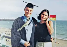  ??  ?? Unsolved: victim Peter Falconio with his girlfriend Joanne Lees