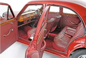  ??  ?? Stylish interior is just part of why the Magnette appeals.