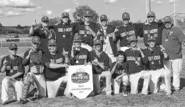  ?? CONTRIBUTE­D ?? The Truro Bearcats won the 2019 Baseball Nova Scotia 18U A title. The Bearcats will attend the March 1 Truro Sport Heritage Society awards dinner as nominees for the club team award (16 to 20).