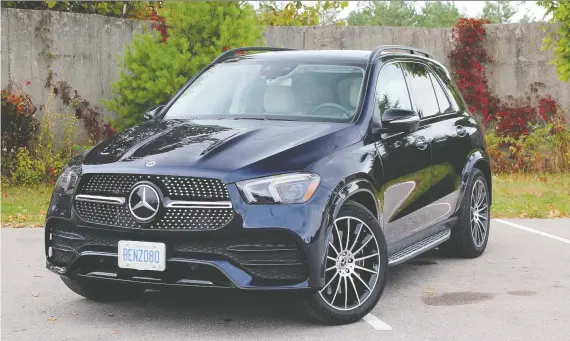  ?? PETER BLEAKNEY/DRIVING ?? Fresh from the ground up, the 2020 Mercedes-benz GLE looks squat, muscular, elegant and nicely resolved. It’s a class act from any angle.