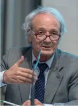  ??  ?? Il presidente dottor Franco Cavalli