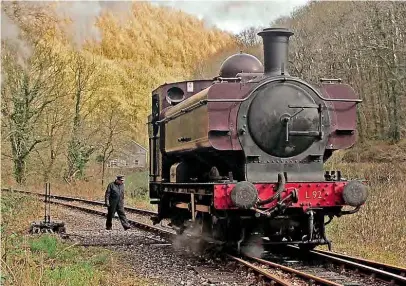  ??  ?? The Gwili Railway has secured London Transport-liveried GWR pannier No. L92 from the South Devon Railway for the 2020 season and a programme of events featuring it has been planned for when the line reopens. SCOTT ARTUS