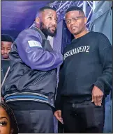  ?? ?? Cassper Nyovest and DJ Sjerere