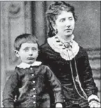  ??  ?? Marconi with his mother Annie Jameson.