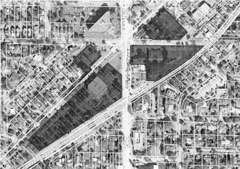  ?? ORANGE COUNTY PROPERTY APPRAISER ?? Properties owned by Demetree Global can be seen in the Orange Avenue Overlay District.