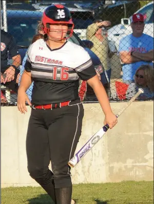  ?? Al GAspeny/Special to McDonalD county preSS ?? McDonald County ace Madeline McCall went 16-3 in the circle as a senior and hit .397.