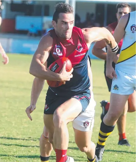  ?? Picture: RICHARD GOSLING ?? Haydn Kiel impressed for Surfers Paradise in the Demons’ big win against Labrador Tigers.