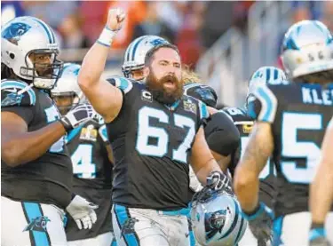  ?? GETTY ?? Ryan Kalil can be a huge addition for Jets both on the field and in the locker room.