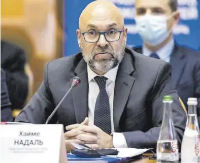  ?? NACIONES UNIDAS ?? El español Jaime Nadal, representa­nte del Fondo de Población de la ONU (UNFPA) en Ucrania.