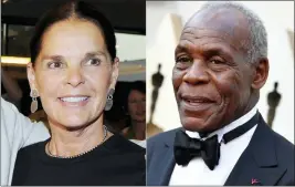  ??  ?? Ali MacGraw and Danny Glover