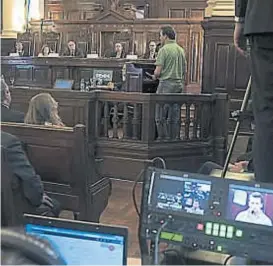  ?? (TÉLAM) ?? Tres horas. Fue lo que duró la audiencia pública en la Corte.