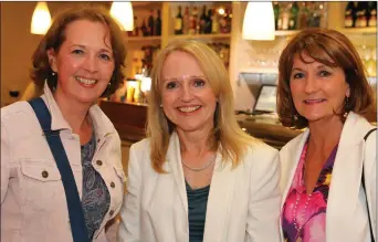  ??  ?? Marie Doran, Barbara Sweeney and Sharon McMaster