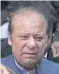  ??  ?? Sharif: Blames generals and judges