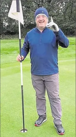  ?? ?? Mark Ferrett triumphed in the men’s Midweek Stableford