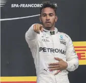  ?? EPA ?? More stops are welcome, says Lewis Hamilton, but they need to be in countries with a racing culture