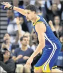  ?? MARCIO JOSE SANCHEZ — THE ASSOCIATED PRESS ?? The Warriors’ Klay Thompson has scored a combined 48 points in two games since is return from a broken right thumb.
