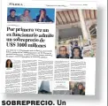  ??  ?? SOBREPRECI­O. Un funcionari­o confesó que fueron U$S 1.000 millones.