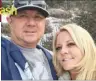  ??  ?? FOX NEWS Las Vegas shooting witnesses Dennis and Lorraine Carver were killed in car explosion.